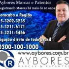 Imagem 1 da empresa AYBORÉS MARCAS E PATENTES - ASSESSORIA JURÍDICA EMPRESARIAL Vendas em Sorocaba SP