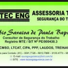 Imagem 2 da empresa TECENG SEGURANÇA DO TRABALHO E SAÚDE OCUPACIONAL Segurança Do Trabalho em Recife PE