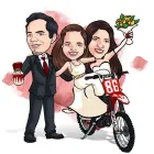 Imagem 1 da empresa WEBCARICATURAS Comprar Caricatura em Campinas SP