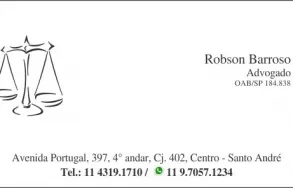 Imagem 1 da empresa ADVOGADO CRIMINAL  24H (11) 9.7057.1234 Advogados - Causas Criminais em Santo André SP