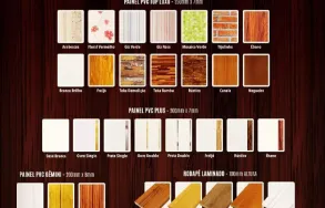 Imagem 1 da empresa PAINÉIS EM PVC - SOLUÇÃO DECORATIVA  PRÁTICA, DURÁVEL E ECONÔMICA Materiais De Construção em Porto Alegre RS