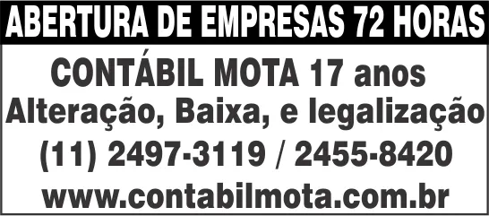 Imagem 1 da empresa CONTABIL MOTA S/S LTDA