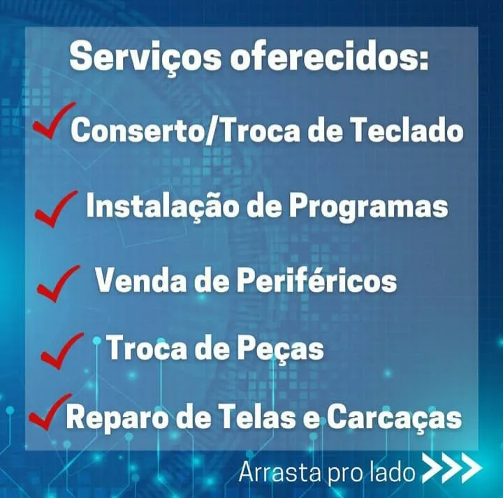 Imagem 15 da empresa ONLINE INFORMÁTICA | ASSISTÊNCIA TÉCNICA | CONSERTO DE NOTEBOOK, PLACA DE VÍDEO, PC GAMER E DESKTOP